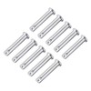 sourcing map Single Hole Fork Bolts 8 mm x 40