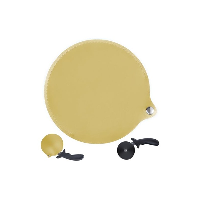 Pizza Cutter Leather Protective Cover - Durable and Easy-to-Install Pizza