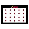 Comet Busters Oval Maroon Bindi (5 mm) (BIN727)
