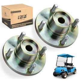 10L0L Golf Cart Rear Axle Hub Assembly Compatible with Yamaha G8, G9 (1992-up) G14, G16 & G19-G22 Gas or Electric Golf Cart Replaces OEM# JN3-G6514-00, Pack of 2