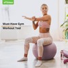 Trideer Yoga Ball - Exercise Ball for Workout pilates Stability