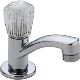 Delta Faucet 2302LF Classic, Basin Faucet, Chrome, 4.00 x 2.00 x 4.00 inches
