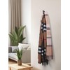 VOROMADU Coat Hooks Wall Mounted Towel Holder Heavy Duty 2