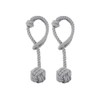 Himtop A Pair of Curtain Rope Tiebacks Hand Knitting Curtain