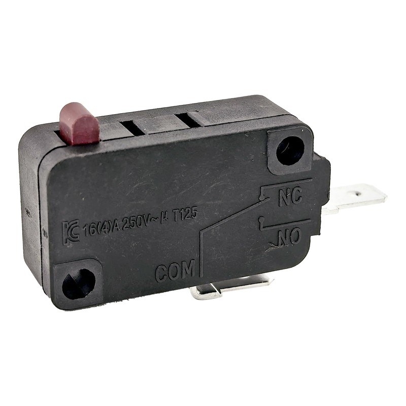 3-Pack HK-14 NO Micro Switch (Red) - 20A 250VAC SPST