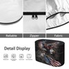 Whosucclay Eagle American Flag RV Propane Tank Cover - Waterproof,