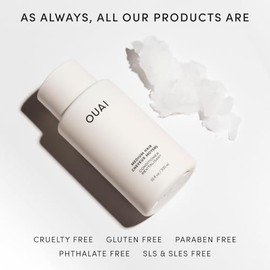 OUAI Acondicionador Mediano Tamaño Viaje - Acondicionador Hidratante Para El Cabello Con Aceite De Coco, Aceite De Babasú Y Queratina - Fortalece, Repara Y Aporta Brillo - Productos Para El Cuidado De