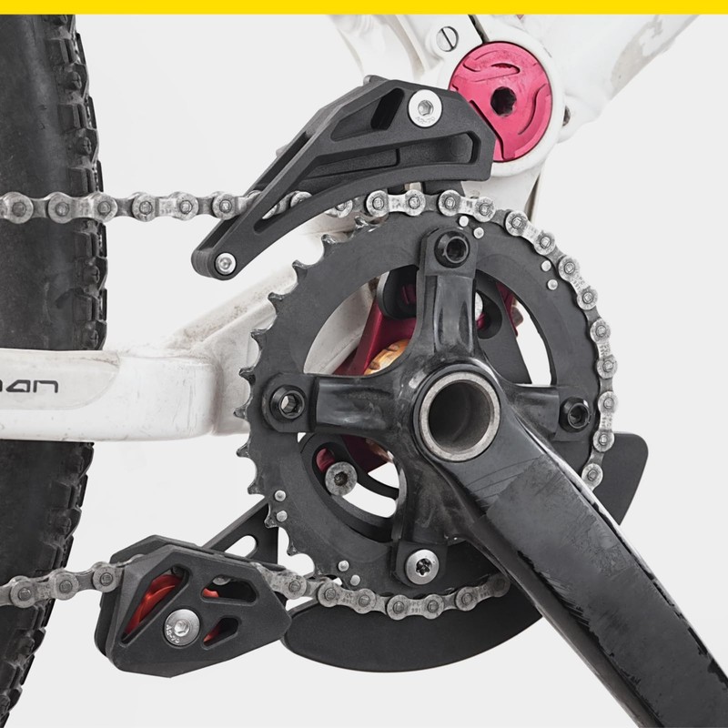YYunying Mountain Bike Chain Guide Single Disc Bicycle Chain Container