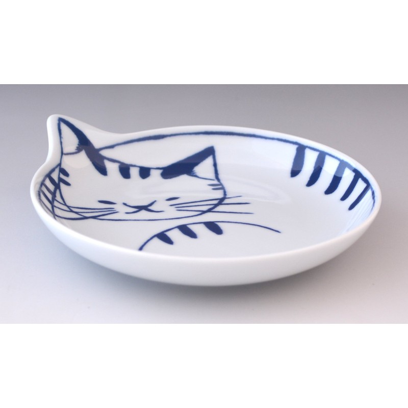 Hasamiyaki 303299500 Neco Plate, Tiger