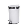Douceur d'Intérieur Metal Bin 3 L white