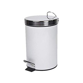 Douceur d'Intérieur Metal Bin 3 L white