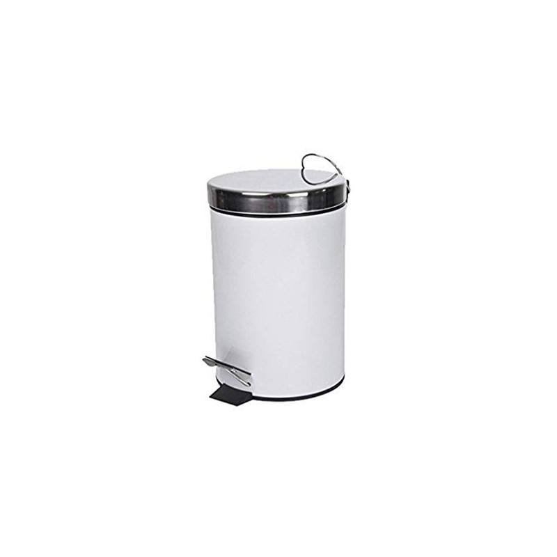 Douceur d'Intérieur Metal Bin 3 L white