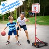 HopeRock 2 in 1 Kids Basketball Hoop and T Ball