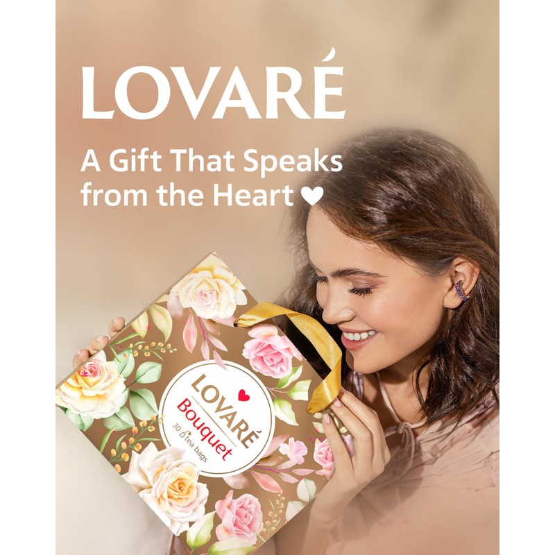 LOVARE Tea Bags Variety Pack - Made in Ukraine -