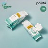 포인트앤 point 비건 딥클린 립앤아이 리무버 롱패드 88매 X 2개 Point & Point Vegan Deep Clean Lip and Eye Remover Long Pads 88 Sheets X 2 Packs