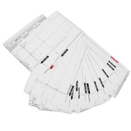 Knitting Machine Punch Card, Knitting Machine Flower Punch Card No. 1‑20 Punching Accuracy Soft Durable Knitting Machine Accessories