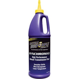 Royal Purple 12512 Synchromax High Performance Synthetic Manual Transmission Fluid - 1 qt. (Case of 12)
