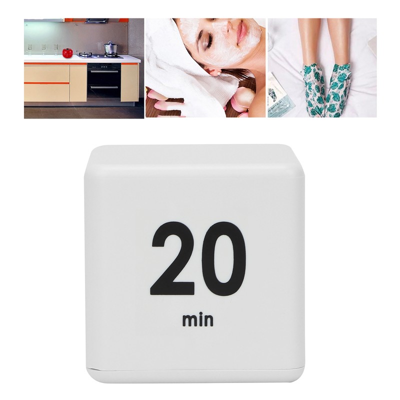 Professional Beauty Salon Flip Timer Time Management Cube Timer for