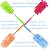 4 pcs Extendable and Washable Microfibre Feather Duster,13" to 30"