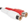 Premium Cord Cable 1x RCA Male to 2x RCA Female