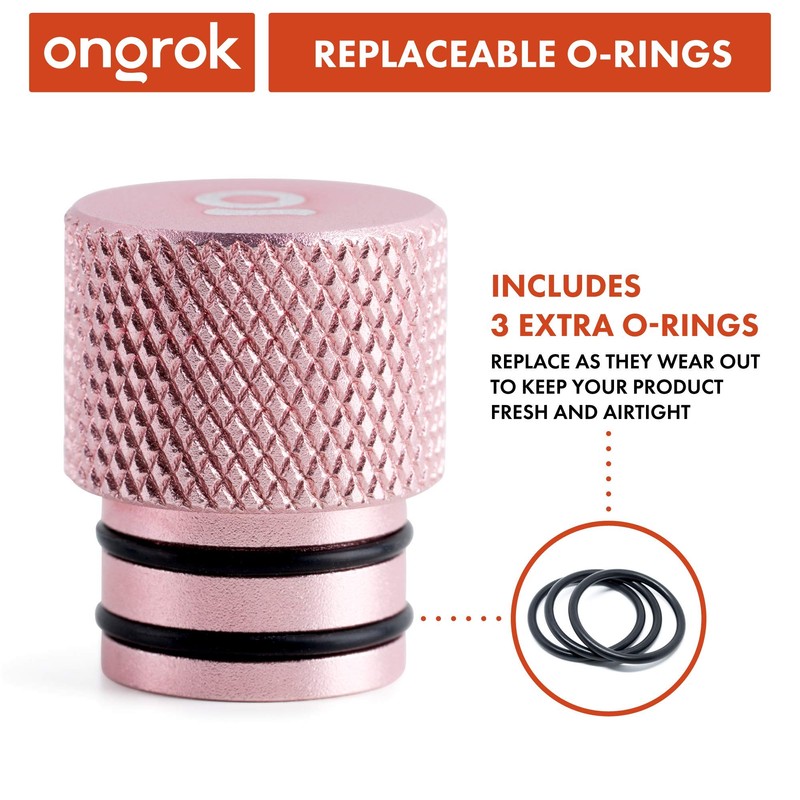 ONGROK Premum Storage Tube, Black | Airtight Aircraft Grade Aluminum