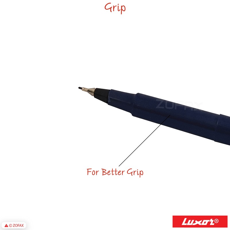 Write05 Fineliner Pens, BLUE, 0.5mm Ultra Fine Tip, Pack of