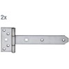 Alberts 327231 Cross Hinge with Riveted Pin Stainless Steel Band