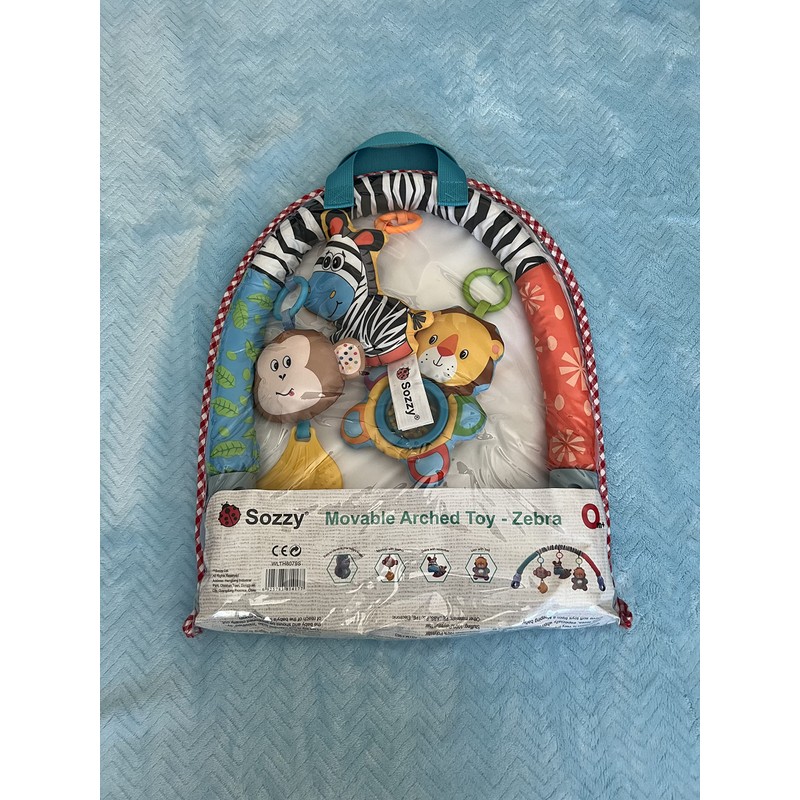 Sozzy : Newborn pram Baby Toy Hanging Arch Zebra Baby
