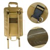 QWORK Roll-up tool bag with removable pockets, wear-resistant and waterproof