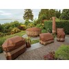 DUCKCOVERS Ultimate Waterproof Patio Lounge Chair Cover, All Weather Protection,
