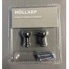 Ikea MOLLARP Knob Black Set Of 3 New 102.730.90.