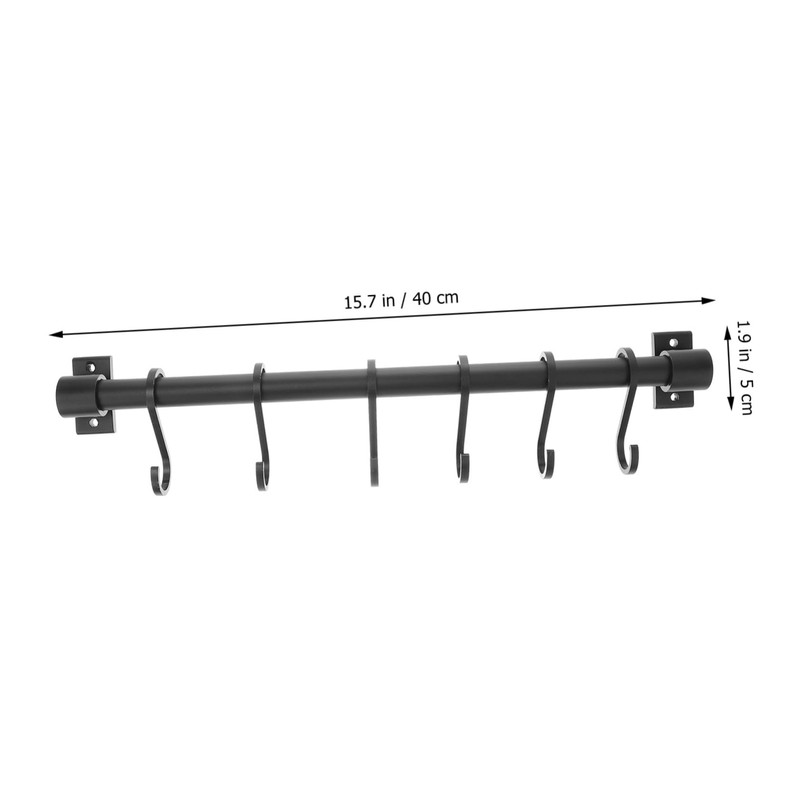 ABOOFAN 1Pc Kitchen Hanging Hook Rack Space Saving Utensil Holder