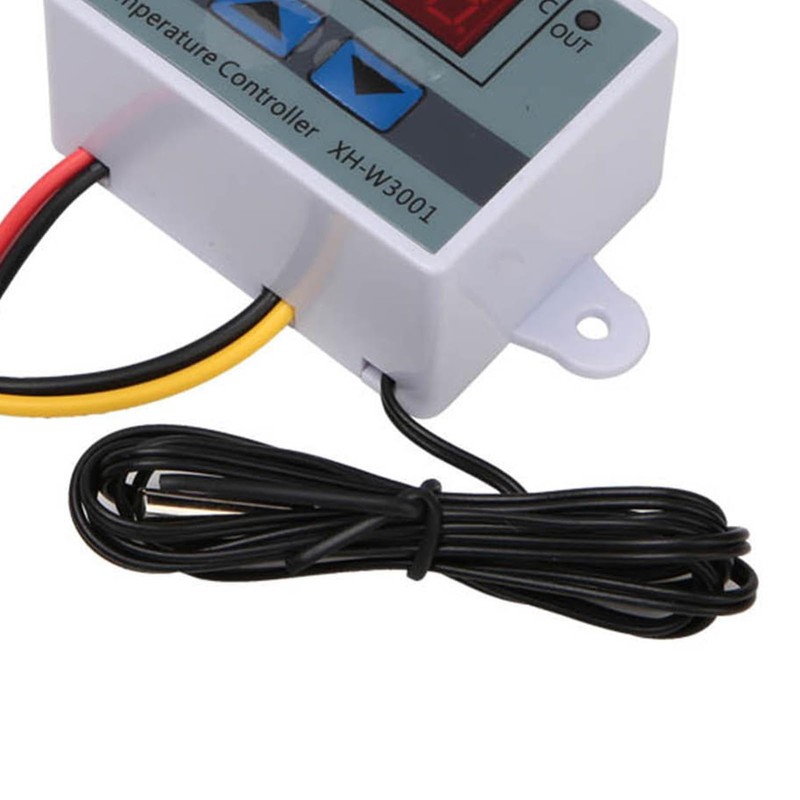 Temperature Controller, LED Digital Thermostat, Heating and Cooling Dual Temperature