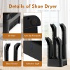 Costway 4 Shoe Electric Dryer W/ Timer, Fan For Boot