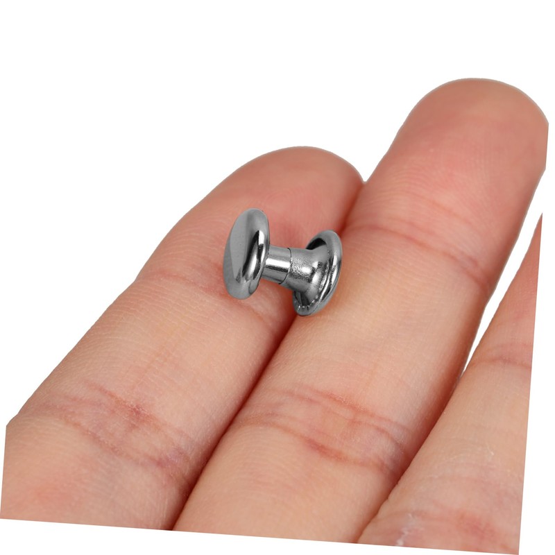 Operitacx 100pcs Binder Rivets Scrapbooks Scrapbooking Book DIY Rivets Binding