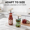 Stainless Steel Jar Opener,Adjustable Jar Opener,Stainless Steel Labor-Saving Can Opener