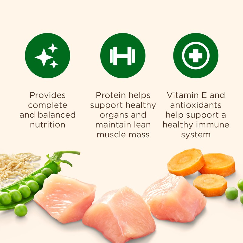 Nutrish Premium Natural Dry Cat Food, Real Chicken & Brown