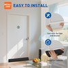 MAGZO Door Draft Stopper 30 Inches, 2 Pack Weighted Triangular
