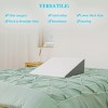 Touchutopia Gel Memory Foam Wedge Pillow w/Removable Cover & Sleep