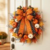 3 Rolls Halloween Printed Wired Ribbon for Gift Wrap Decor