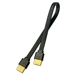 Small Flat Type HDMI Cable 30cm Supports 4K 60Hz
