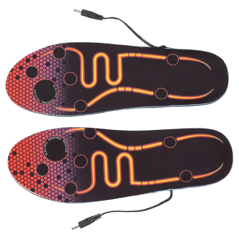 Heated Insoles USB Electric Heating Foot Warmer Washable Easy Control