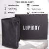 Lupinny Leather Slim Wallet, Credit Card Holder, Bifold, Minimalist, Front
