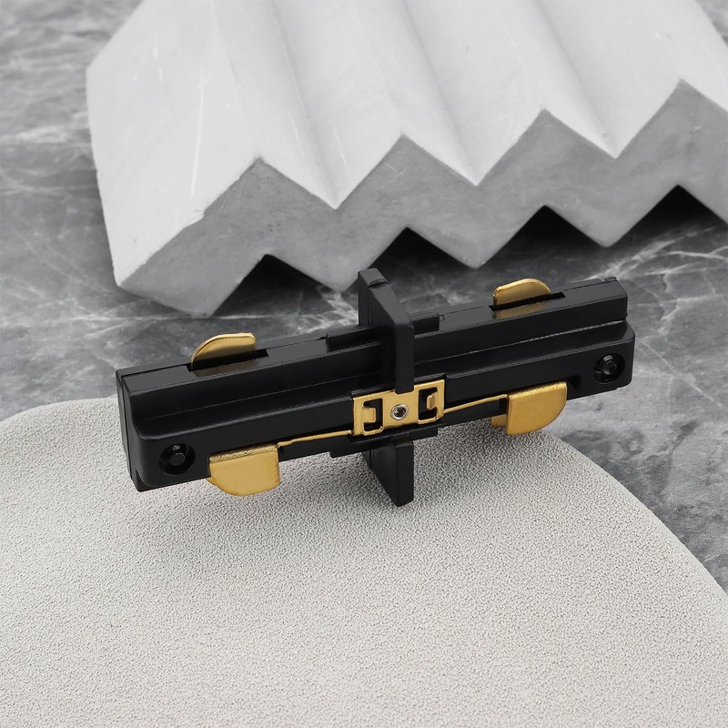 VGOL 4pcs Black 120V H Series Single Circuit 3-Wire Track