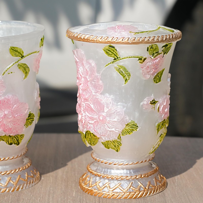 Vintage Bathroom Accessories, 5Piece Bathroom Accessories Set, Bathroom Set Features,