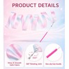 Lafamiya 10 Pcs 2M Flashing Rhythmic Gymnastics Ribbons With Hand