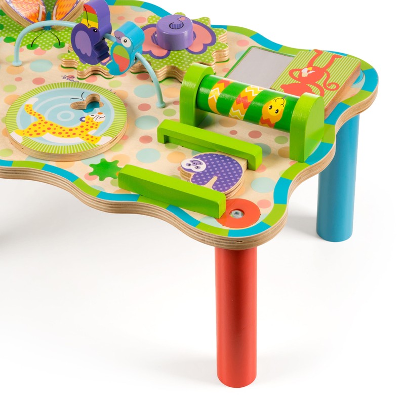 Melissa & Doug First Play Children’s Jungle Wooden Activity Table