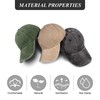 Yooooomi 3 Pack Men Womens Baseball Cap Washed Cotton Dad