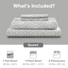 Comfort Spaces Extra Deep Pocket Sheets, 100% Cotton Sheets Queen