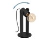 EGLO Plimsoll Table Lamp, Bedside Lamp with Swivelling Spot, Table